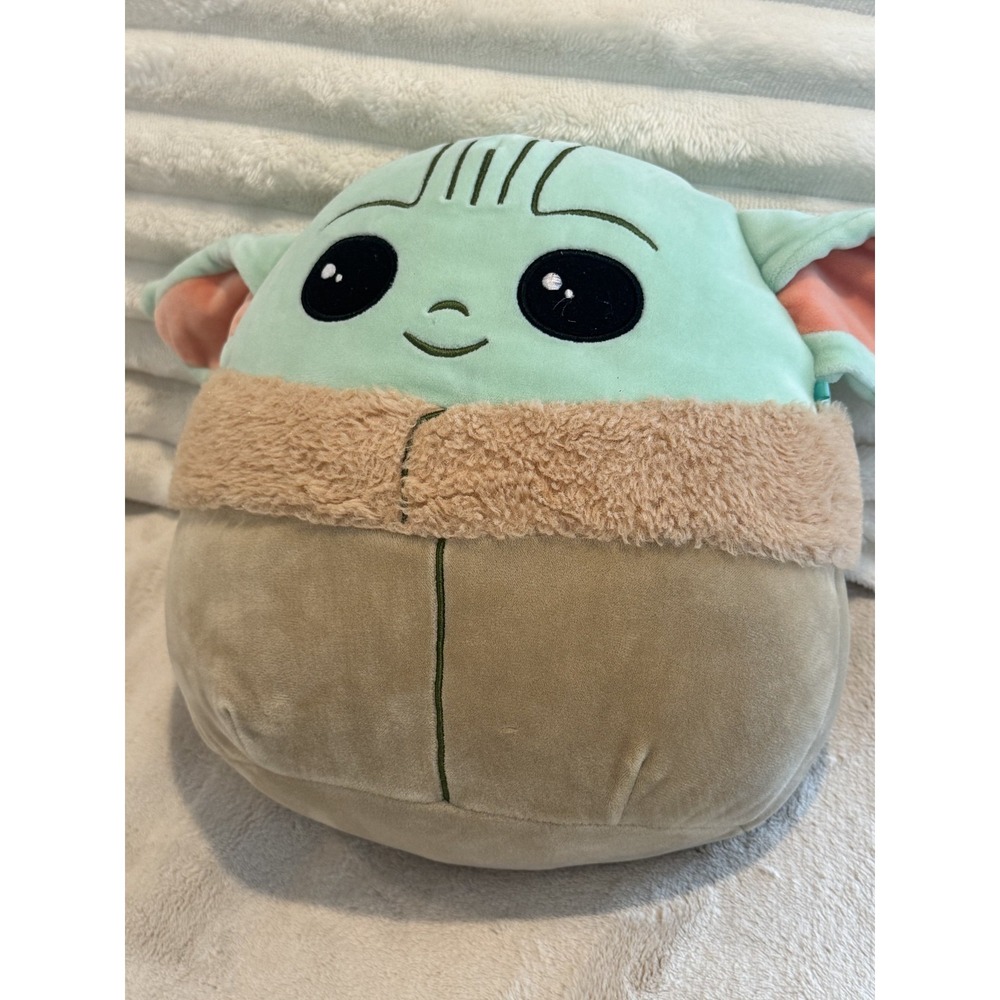 Star Wars Grogu Baby Yoda Squishmallow Plush Mandalorian Lucasfilm 12"